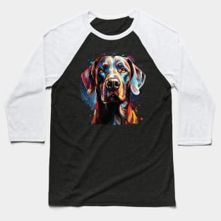 Great Dane Rainbow Baseball T-Shirt